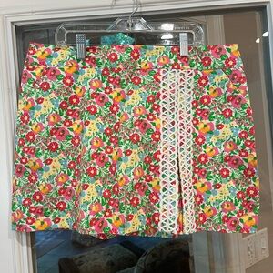 Lilly Pulitzer floral skort